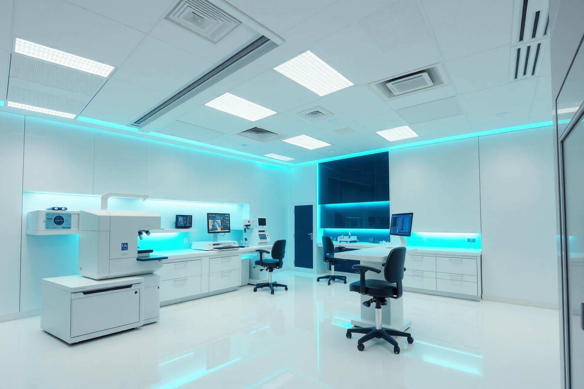 Modern Zoe Diagnostics laboratory in Dodowa, Accra